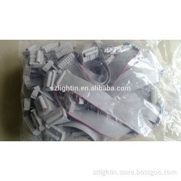 flat copper wire wire for LED display 16 Pin Flat Ribbon Cable for Signal Transmission connected